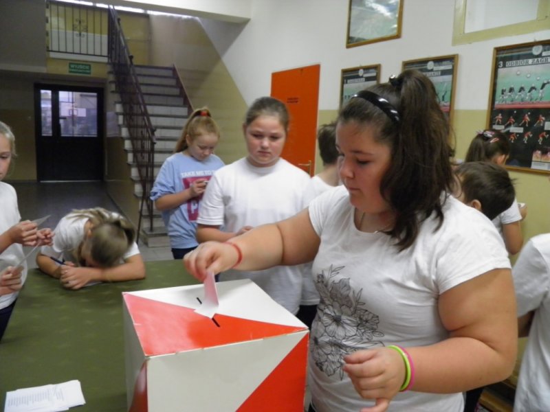 Wybory do rady samorządu uczniowskiego